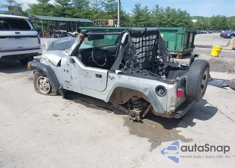 2006 Jeep Wrangler X z USA, uszkodzony, nr VIN 1J4FA39S36P703941